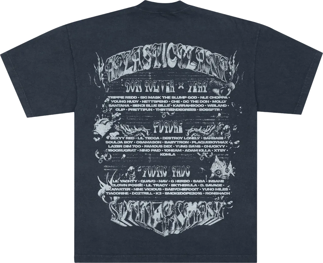 SS26 tee, black, engraved back print