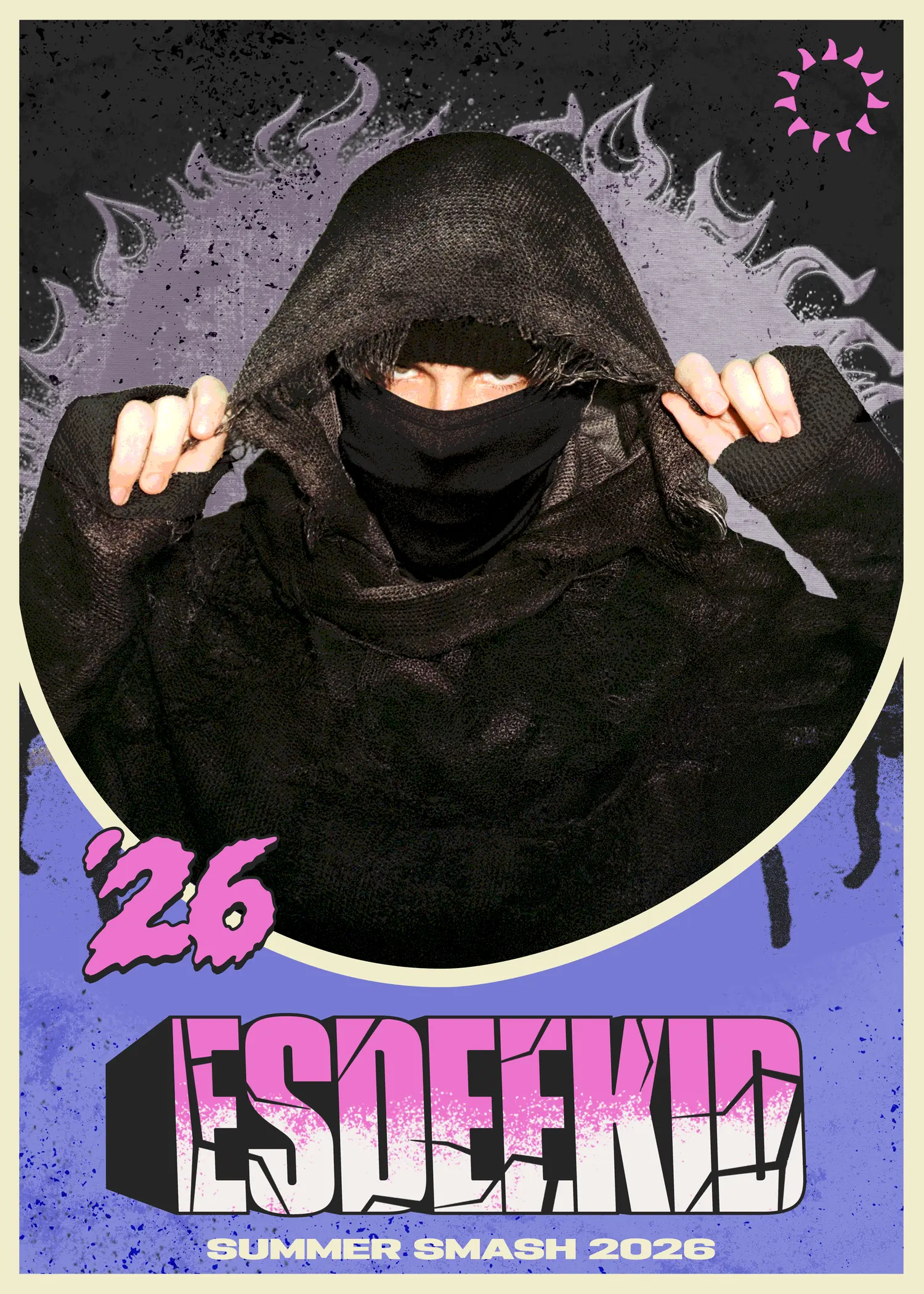 esdeekid trading card, front