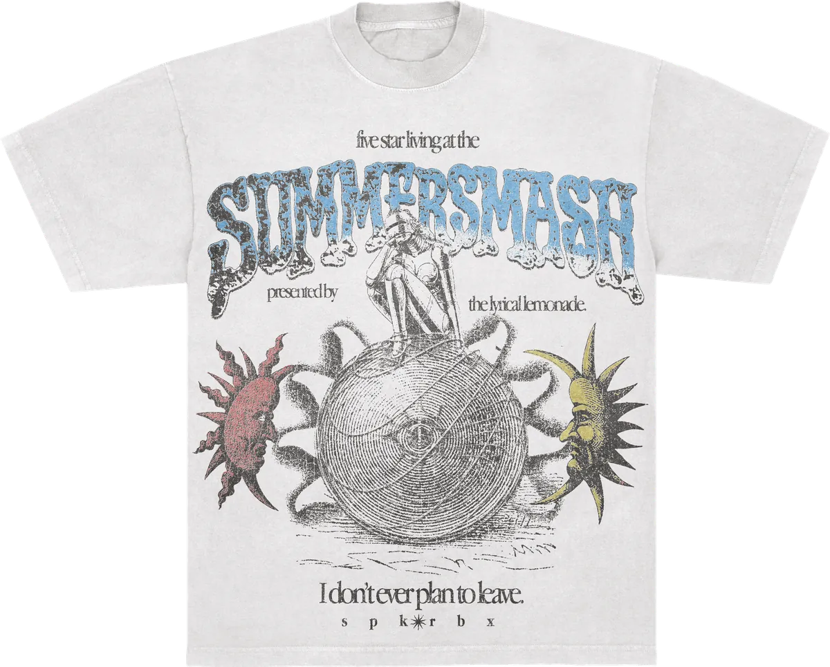 Festival tee, front